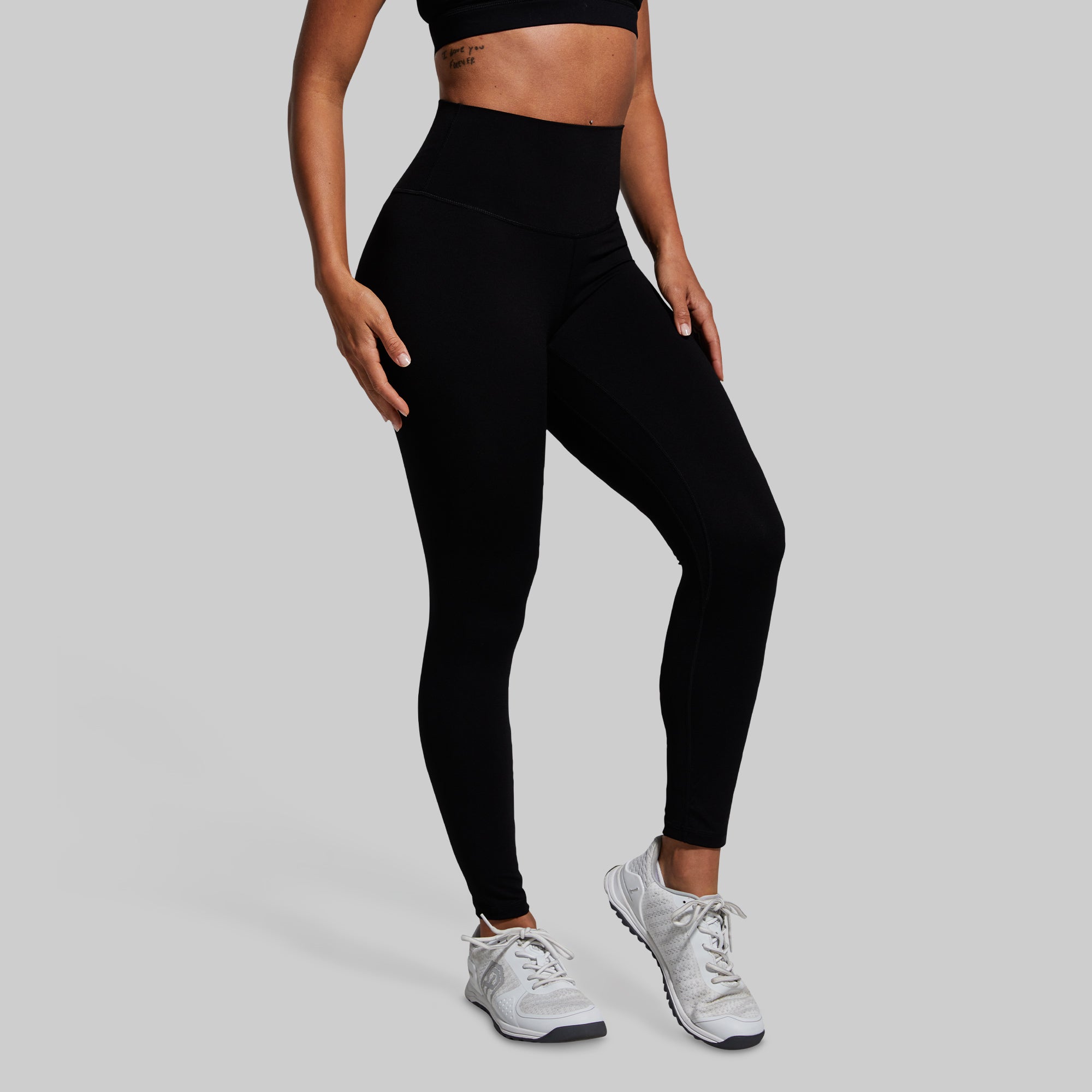 cw】Women High Waist Leggings Through Thick Fitness Legging Butt