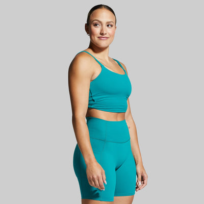 Don't Get It Twisted Sports Bra (Emerald)