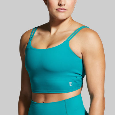 Don't Get It Twisted Sports Bra (Emerald)