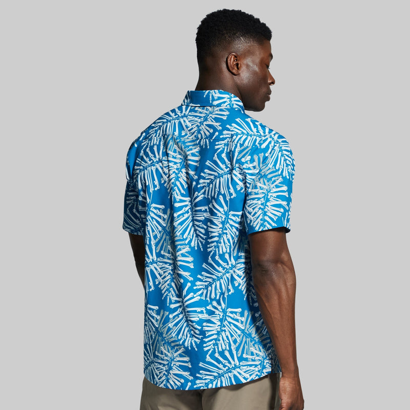 Voyager Button Up (Seaport Bone Palm)