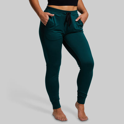 Women's Rest Day Athleisure Jogger (Pine)