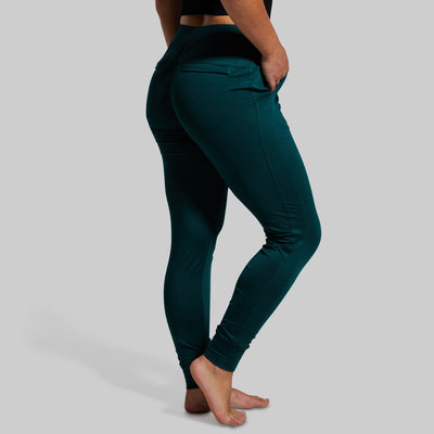 Women's Rest Day Athleisure Jogger (Pine)