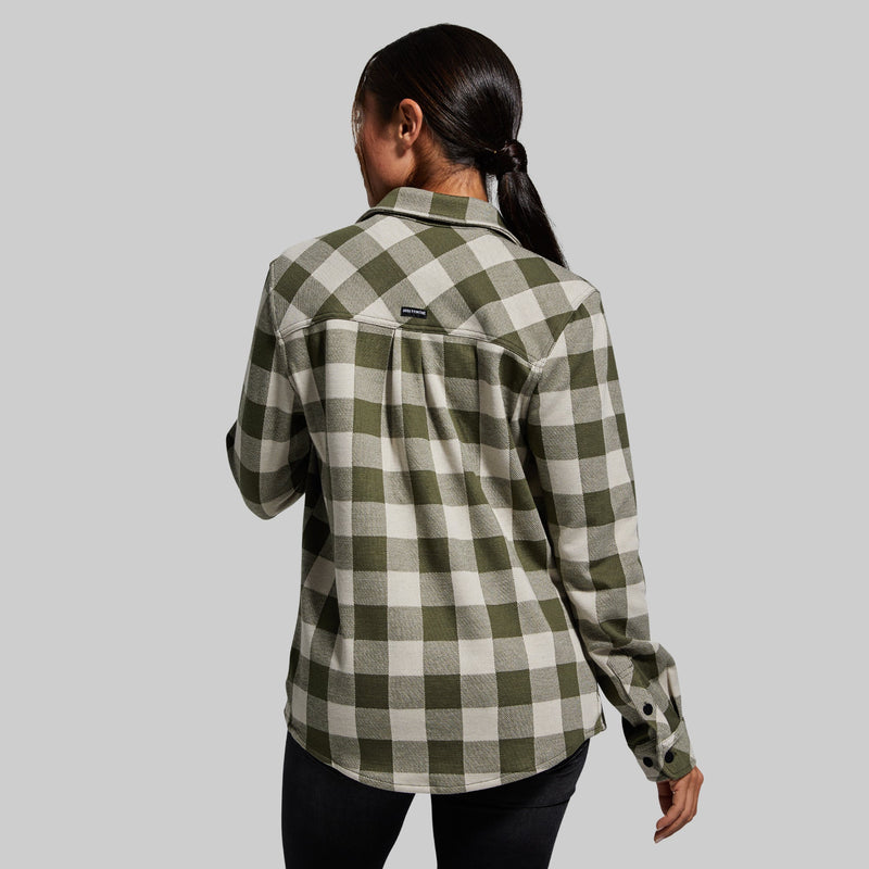 Woodsman Stretchy Flannel (Juniper)