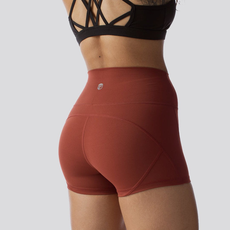 Your Go To Booty Short (Brick Red)