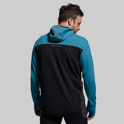 Men's Pace Hooded Run Top (Hydro)