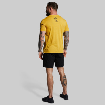 Gadsden Flag T-Shirt (Don't Tread On Me-Mustard)