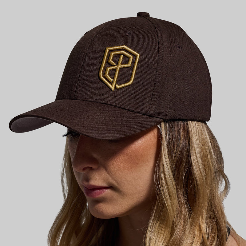 Logo FlexFit Hat (Brown)