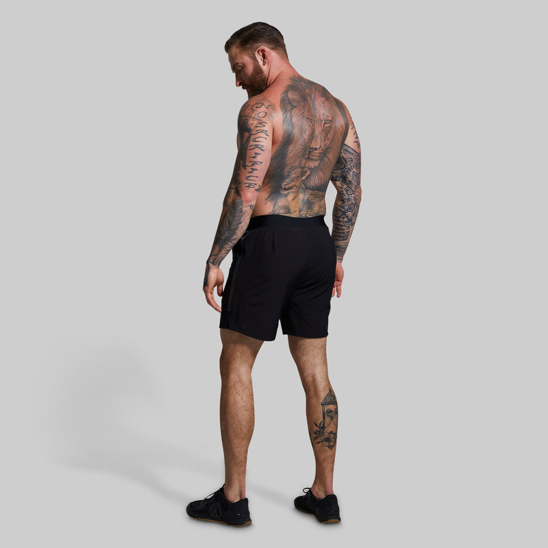 Compete Short w/ Compression (Black)