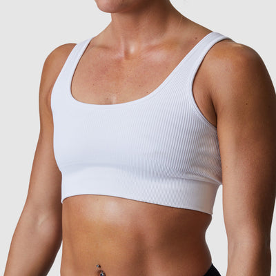 Studio Sports Bra (White)