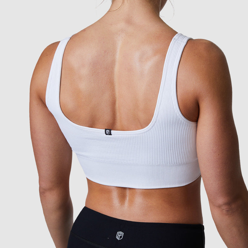 Studio Sports Bra (White)