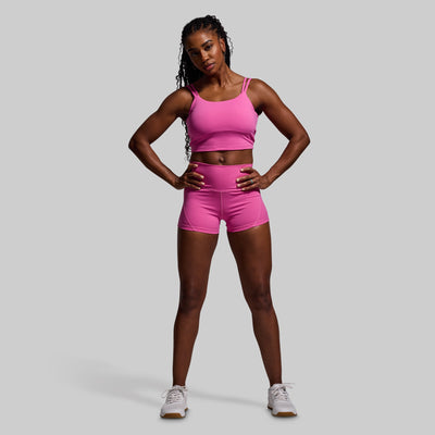 Don't Get It Twisted Sports Bra (Raspberry)