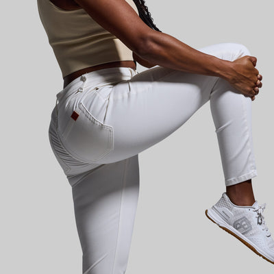 FLEX Stretchy High-Rise Skinny Jean (White)