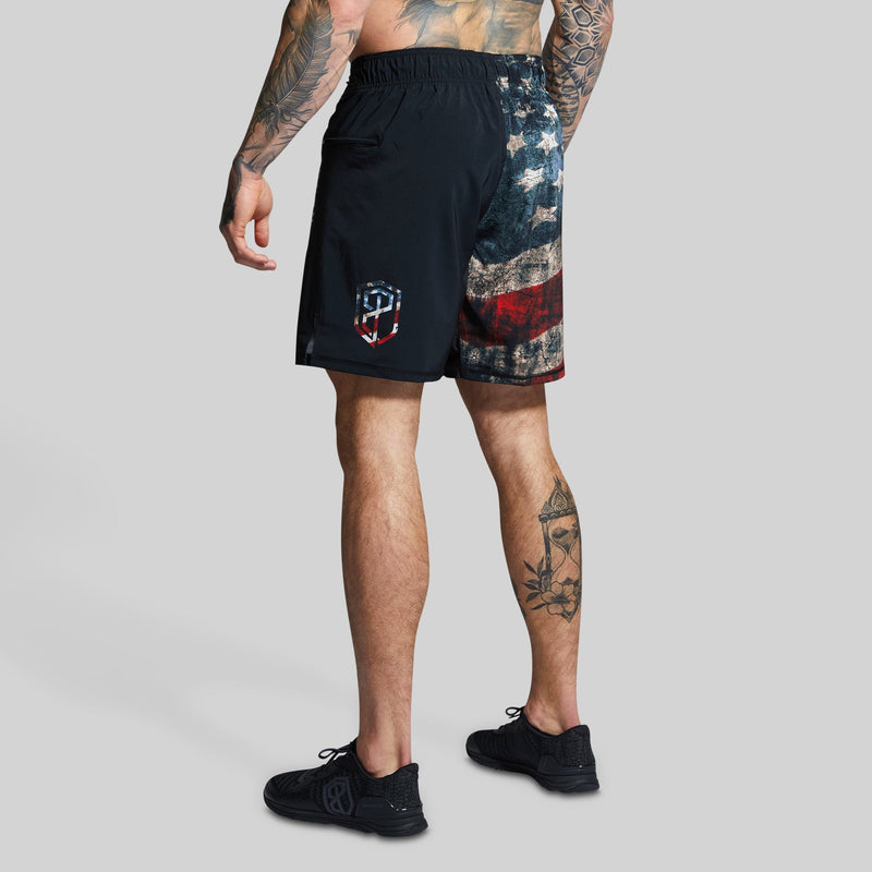 American Defender Short Velcro 3.0 (Patriot)