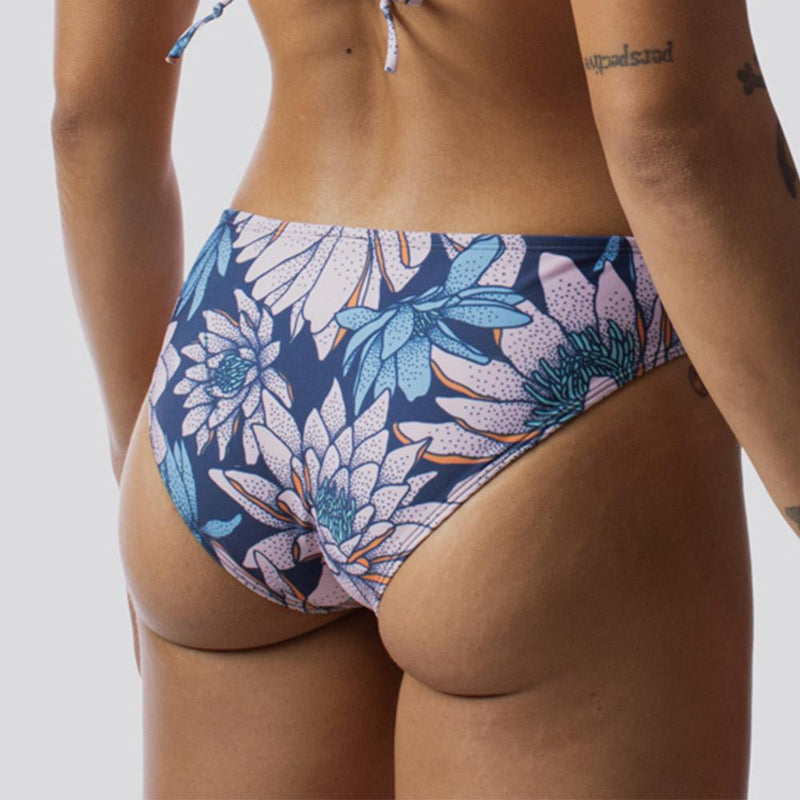 Primitive Bikini Bottom (Water Lillies Navy)