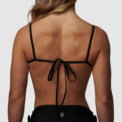 Bandeau Bikini Top (Black)