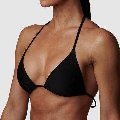 Triangle Bikini Top (Black)