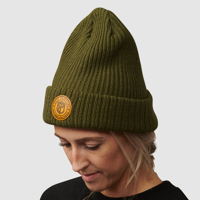 Heritage Knit Beanie (Tactical Green)