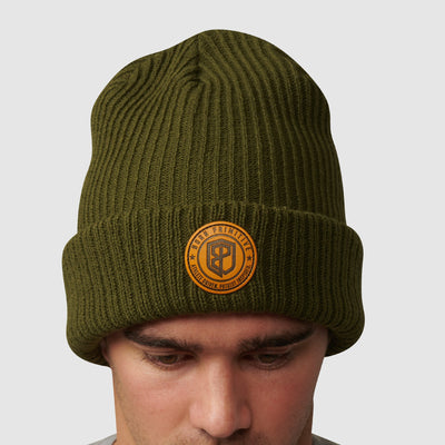 Heritage Knit Beanie (Tactical Green)