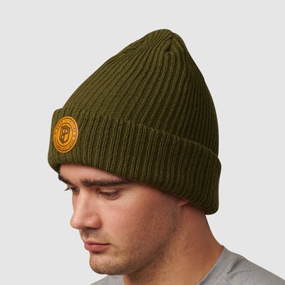 Heritage Knit Beanie (Tactical Green)