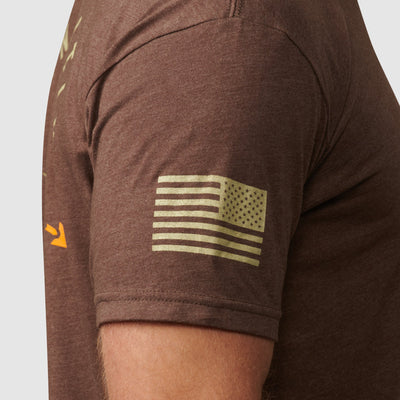 Outdoor Emblem T-Shirt (Chestnut)