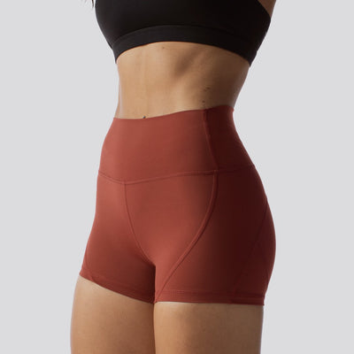 Your Go To Booty Short (Brick Red)