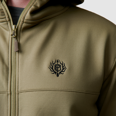 Men's Sentry Full Zip Hoodie (OD Green)