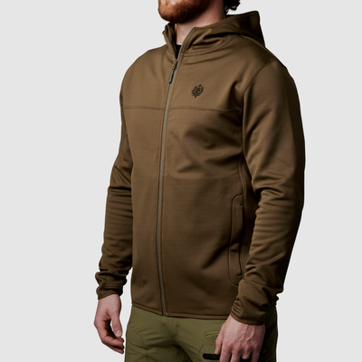 Men's Sentry Full Zip Hoodie (Coyote Brown)