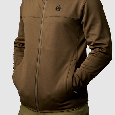 Men's Sentry Full Zip Hoodie (Coyote Brown)