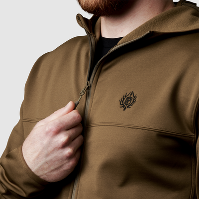 Men's Sentry Full Zip Hoodie (Coyote Brown)