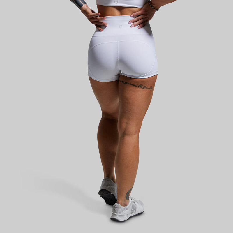 Your Go To Booty Short (White)