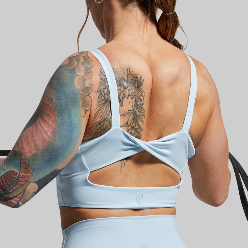 Your Go To Sports Bra (Angel Blue)