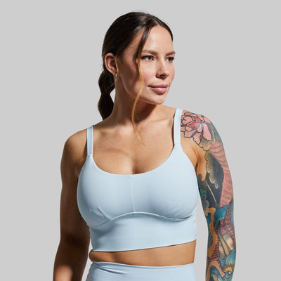 Your Go To Sports Bra (Angel Blue)