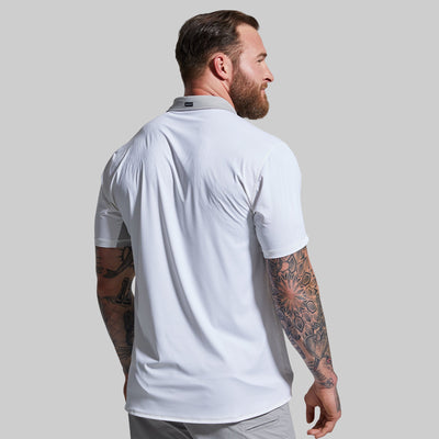 Men's Tek Polo (White)