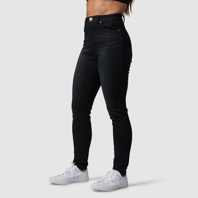 FLEX Stretchy High-Rise Skinny Jean (Black)