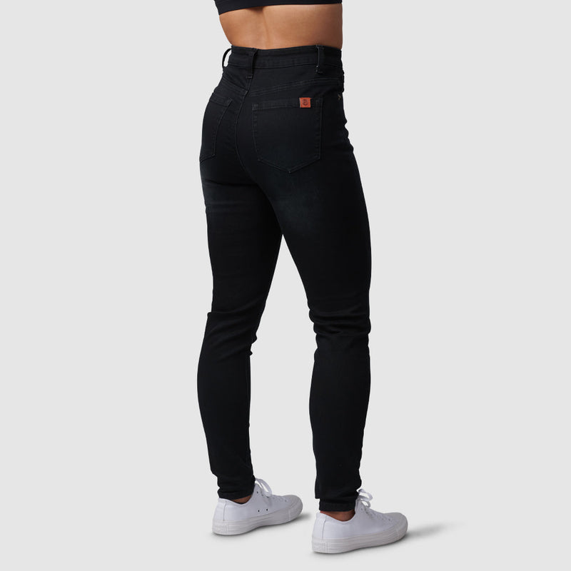 FLEX Stretchy High-Rise Skinny Jean (Black)