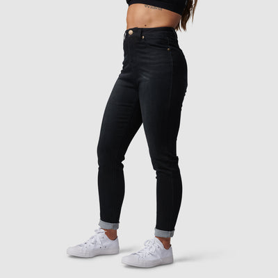 FLEX Stretchy High-Rise Skinny Jean (Black)