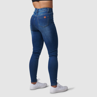 FLEX Stretchy High-Rise Skinny Jean (Dark Wash)