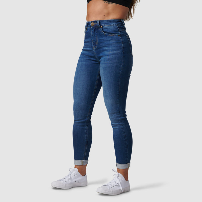 FLEX Stretchy High-Rise Skinny Jean (Dark Wash)