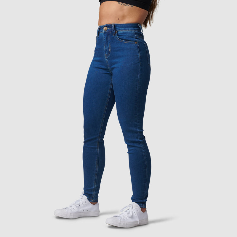 FLEX Stretchy High-Rise Skinny Jean (Mid Wash)