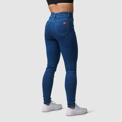 FLEX Stretchy High-Rise Skinny Jean (Mid Wash)