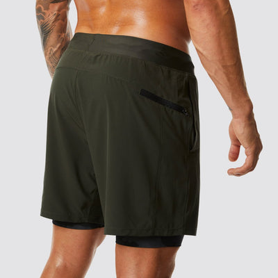 Versatile Short w/ Compression (Tactical Green)