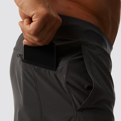 Versatile Short w/ Compression 7" (Dark Grey)