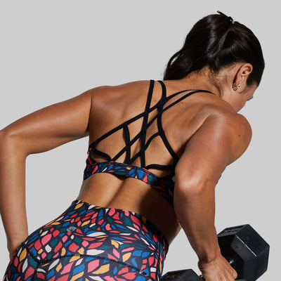 Warrior Sports Bra (Dark Stained Glass)