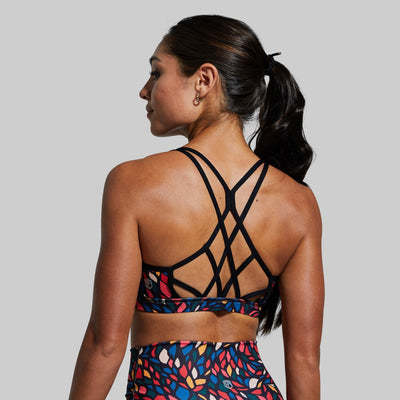 Warrior Sports Bra (Dark Stained Glass)