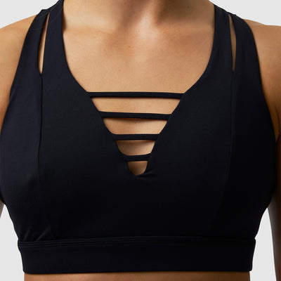 V-Up Sports Bra (Black)