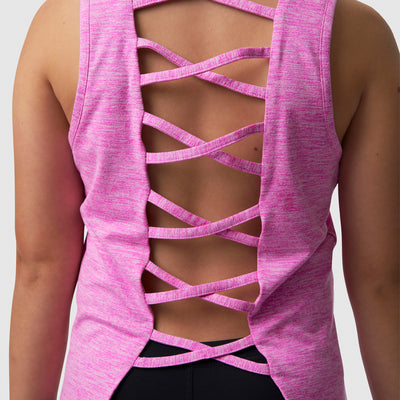 Girl's String Me Along Top (Pink)