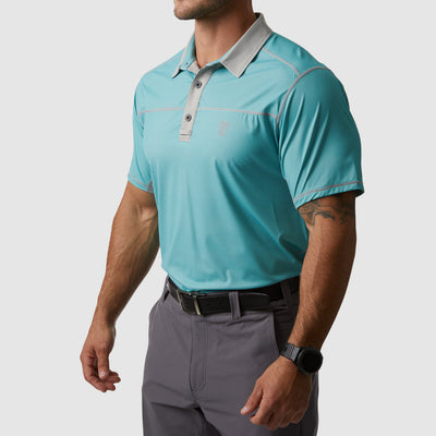 Men's Tek Polo (Ocean Glass)