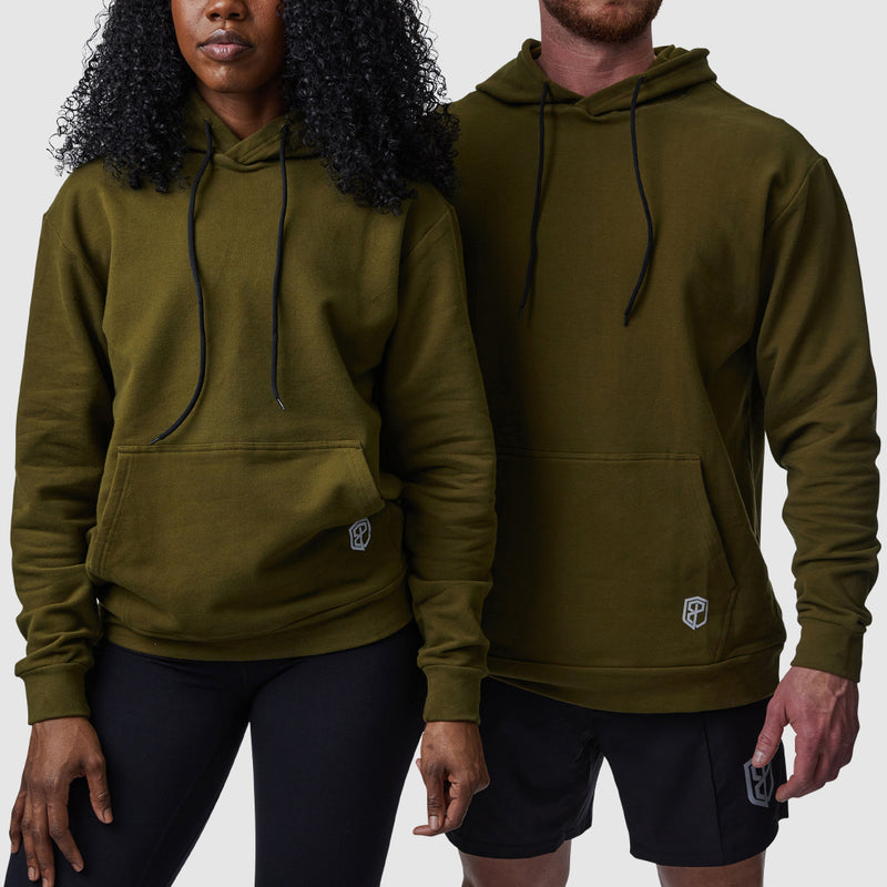 Unmatched Unisex Hoodie (Tactical Green)