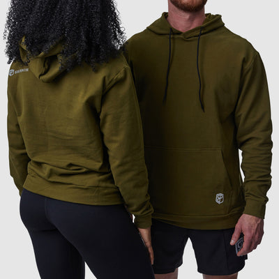 Unmatched Unisex Hoodie (Tactical Green)