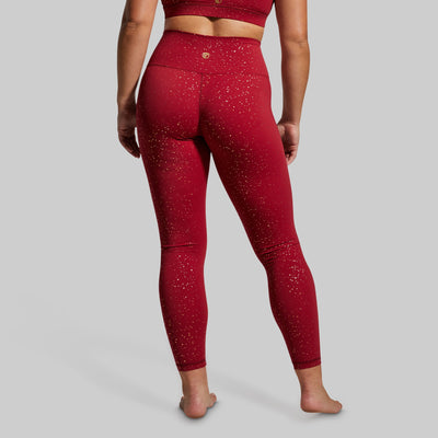 Synergy Legging (Ruby Gold)